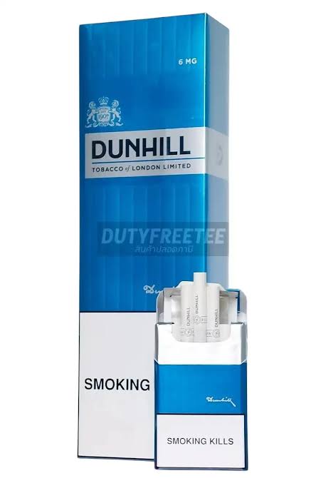 Dunhill lights 6 MG